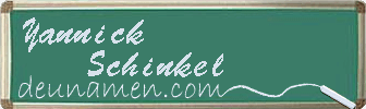 Yannick Schinkel Visitenkarte